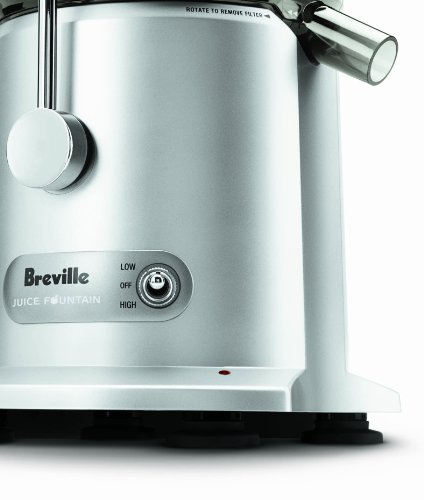 Breville RM-JE98XL Juice Fountain Plus 850-Watt Juice Extractor (Renewed)