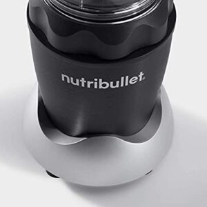 NutriBullet Pro 1000 Single Serve Blender Very Powerful 1000 Watts 7-Piece Set, Gray (Renewed)
