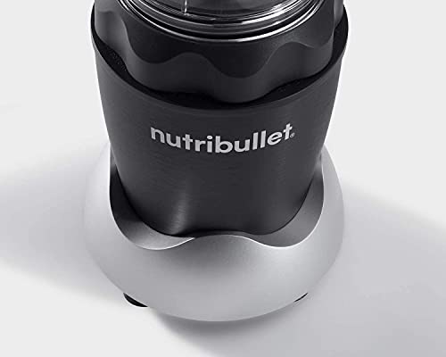 NutriBullet Pro 1000 Single Serve Blender Very Powerful 1000 Watts 7-Piece Set, Gray (Renewed)