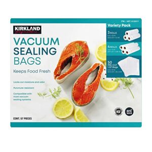 kirkland signature vacuum sealing bags, assortment pack (8122017)