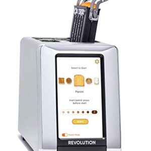 Revolution InstaGLO® R180S Toaster + Revolution Panini Press Bundle. Make grilled cheeses, quesadillas, paninis, tuna melts and other sandwiches in your toaster (2 items)