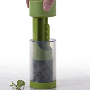 Microplane Herb Grinder and Leaf Stripper Seasoning Herb Mill (Green)