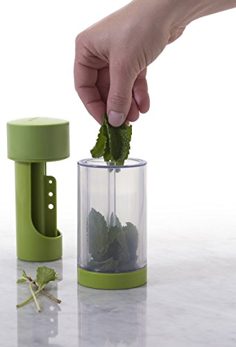 Microplane Herb Grinder and Leaf Stripper Seasoning Herb Mill (Green)