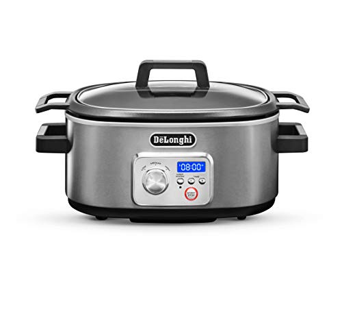 De'Longhi Livenza Programmable Slow Cooker with Stovetop-Safe Pot