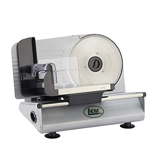 LEM Products 1381 Belt Driven Food Slicer (7.5-Inch Blade),Silver