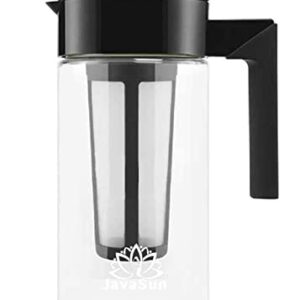 JavaSun Deluxe Cold Brew Coffee Maker, 1.3 Quart Heavy-Duty Tritan Pitcher (Classic)