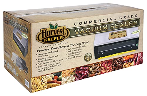 Harvest Keeper 744370 Vacuum Sealer Commercial Grade (2/Cs), Silver