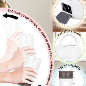 Portable Travel Electric Kettle, Mini Electric Tea Kettle for Boiling Water at Home Office Hotel and Travel, Small Electric Kettle Unique Gifts for Man Woman