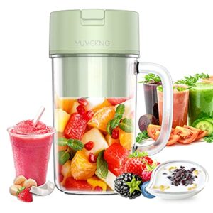 personal blender for shakes and smoothies, portable blender usb rechargeable, mixer one-handheld drinking bpa-free, portable mini blender