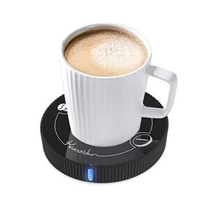 coffee warmer for desk, mug warmer with gravity switch suitable for home and office use cup warmer for coffee, milk and tea christmas/birthday gift