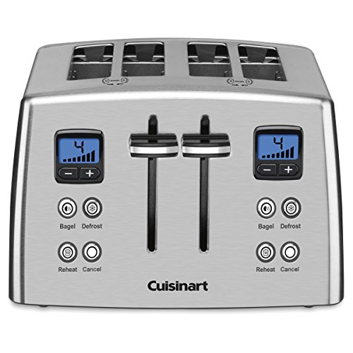 Cuisinart CPT-435C 4-Slice Countdown Metal Toaster - Stainless Steel