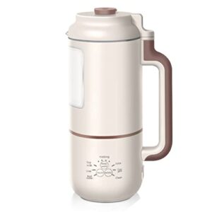mini soybean milk maker, 1000ml juicer maker, free filtering, self cleaning for household 1-4 person,portable soy milk machine