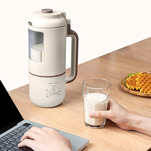 Mini Soybean Milk Maker, 1000ml Juicer Maker, Free Filtering, Self Cleaning For Household 1-4 Person,Portable Soy Milk Machine