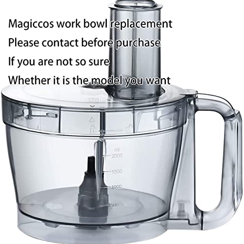 Magiccos Food Processor FP 416A 14 Cup Working Bowl & Lid & Pusher