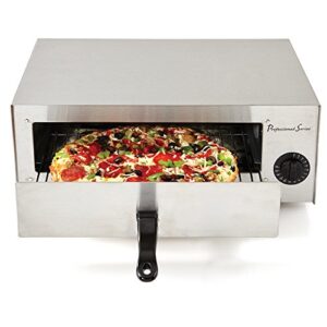 professional series pizza oven and frozen snack baker stainless steel