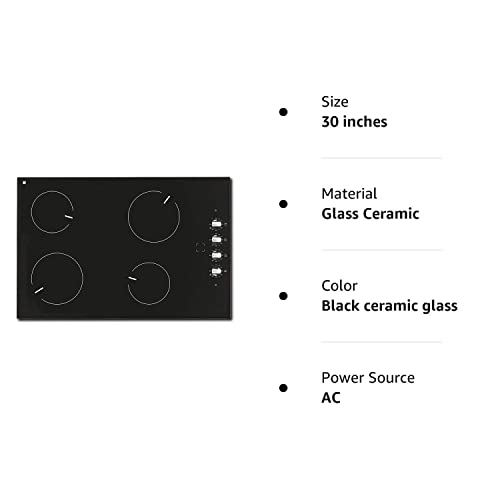 Ramblewood 4 Burner 30" Electric Cooktop, EC4-60