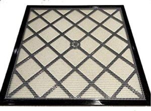 excalibur 14″ x 14″ polyscreen mesh tray screen inserts for 5 and 9 tray excalibur dehydrators (9 pack)