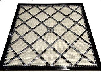 Excalibur 14" x 14" Polyscreen Mesh Tray Screen Inserts for 5 and 9 Tray Excalibur Dehydrators (9 Pack)