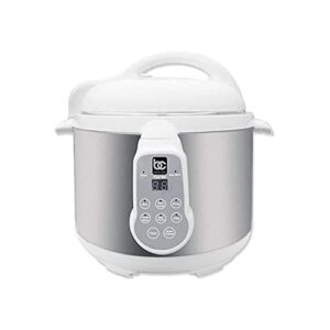 bene casa bc-99212 4l electric pressure cooker, white (renewed)
