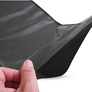 SEZONS - Diamond Bags - Black/Clear - Vacuum Sealing bags 5mil - 50 bags (11x18, Black/Clear)