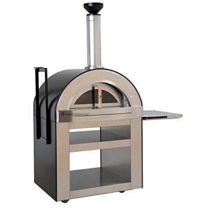 slr forno venetzia torino 500 oven with cart in copper