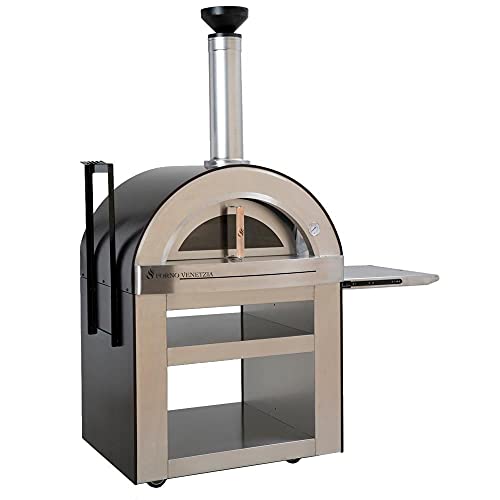 SLR Forno Venetzia Torino 500 Oven with cart in Copper