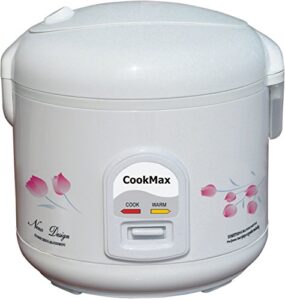 cookmax 10 cup rice cooker (2-20 cups of cooked rice)