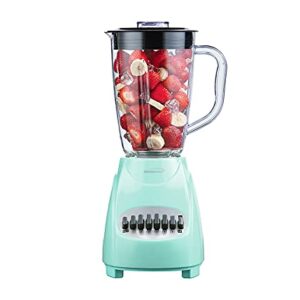 Brentwood JB-220BL 12-Speed Blender, Plastic Jar (Blue), 50oz