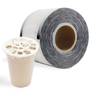 hyddnice cup sealer film 3300 pcs clear pp material tea sealing film for 90-105mm diameter cups