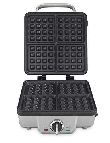 Cuisinart WAF-300 Belgian Waffle Maker with Pancake Plates (Renewed)