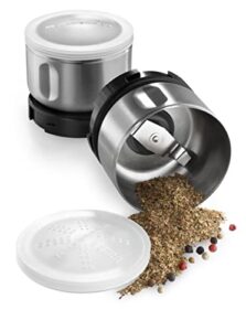 kitchenaid bcgsga spice grinder accessory kit, stainless steel 2 oz
