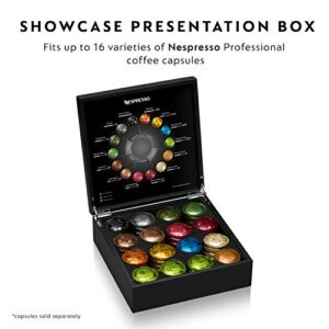 Nespresso Professional Coffee Maker Starter Bundle, Zenius Professional Coffee Machine, Presentation Box for Nespresso Capsules