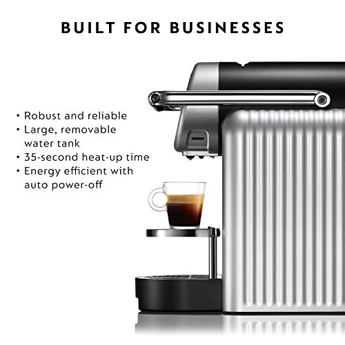 Nespresso Professional Coffee Maker Starter Bundle, Zenius Professional Coffee Machine, Presentation Box for Nespresso Capsules