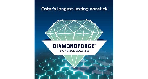 Oster DiamondForce Nonstick Coating Infused with Diamonds Belgian Waffle Maker