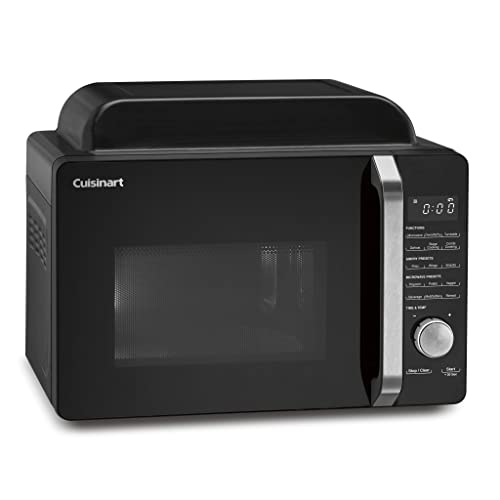 Cuisinart AMW-60 3-in-1 Microwave Airfryer Oven, Black