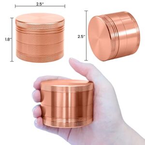 Pink Gold Grinder 2.5 Inch