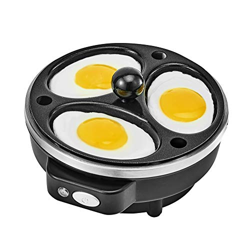 BELLA Rapid 7 Capacity Electric Egg Cooker for Hard Boiled, Poached, Scrambled or Omelets with with Auto Shut Off Feature, One Size, Stainless Steel