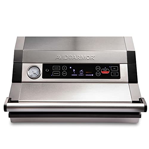 Avid Armor - Vacuum Sealer Machine A420, Vacuum Food Sealer for Foods, Meat Sealers Vacuum Packing Machine, Compact Vacuum Sealers with 12-Inch Vaccum Sealer Bar