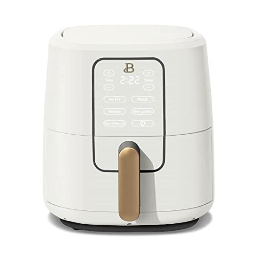 6 Quart Touchscreen Air Fryer, White Icing by Drew Barrymore 15.11 x 12.10 x 13.07