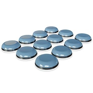 self adhesive kitchen appliance sliders (diy) – easy moving pads compatible with most blenders, coffee makers, air fryers, pressure cookers and more (12 pcs)