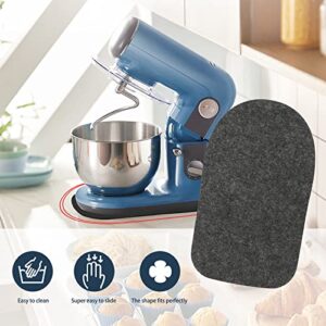 Mixer Slider Mat,Felt Kitchen Appliance Slider Compatible for KitchenAid 4.5-5Qt Tilt-Head Stand Mixer,Appliance Glide Mats,Kitchen Appliance Sliding Tray