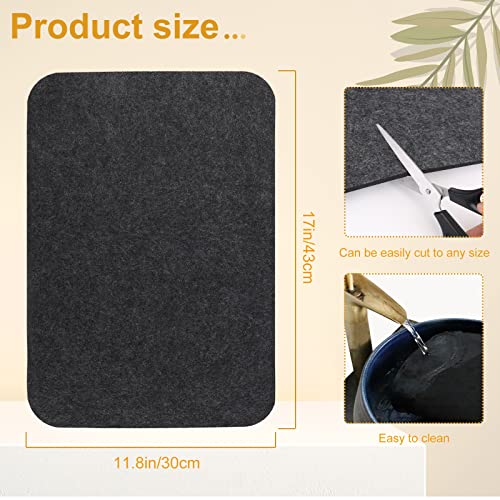 5PCS Heat Resistant Mat for Air Fryer Kitchen Appliance Slider Mats,5mm/0.2inch thickened Kitchen Countertop Heat Protector Mat compatible for Ninja Foodi Air Fryer,Coffee Maker,Blender