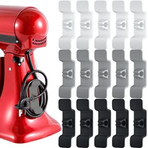 15 pcs cord organizer for appliances cord wrap cord holder cable organizer cord winder cord organizer for kitchen appliances for mixer blender, coffee maker, pressure cooker and air fryer (15)