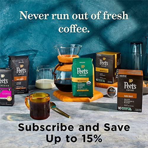 Peet's Coffee, Dark Roast Espresso Capsules Variety Pack, Compatible with Nespresso Original Machine, Intensity 10-11, 40 Count (4 Boxes of 10 Espresso Pods)