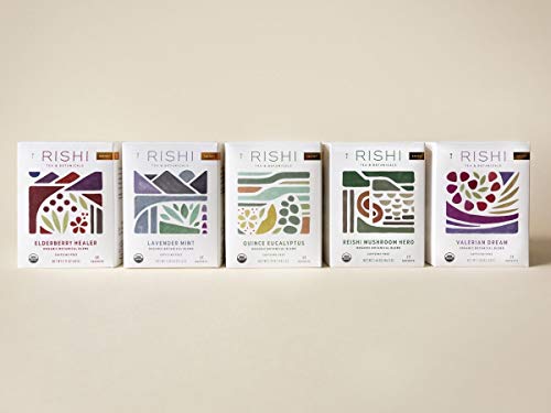 Rishi Tea Chamomile Medley Herbal Tea | Immune Support, USDA Certified Organic, Fair Trade Botanical Blend, Antioxidants, Caffeine-Free | 15 Sachet Bags, 0.84 oz (Pack of 2)