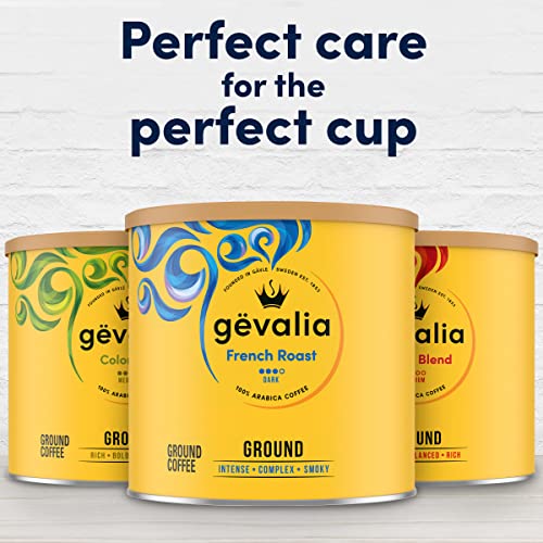 Gevalia French Roast Ground Coffee (27.6 oz Canister)