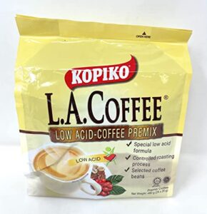 kopiko instant 3in1 low acid coffee – 24 packets/bag