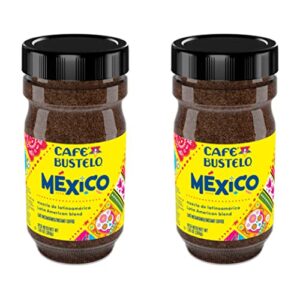 cafe bustelo mexican instant coffee, 7.05 oz (new pack of 2)