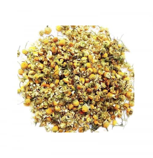 Scash Chamomile Flowers - 100% Natural - Herbal Tea - 200gm (7oz) Whole Flower, Loose Leaf, Tea Leaves