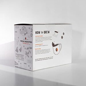 Fresh Roasted Coffee, Swiss Water Half-Caf Colombian, Kosher, K-Cup Compatible, 24 Pods